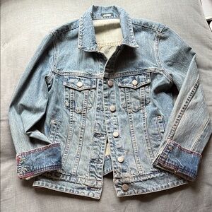 J. Crew Classic Blue Denim Jacket